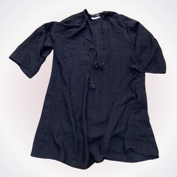 Robin Piccone Black Beach Swim Coverup | Sz S - Picture 1 of 6